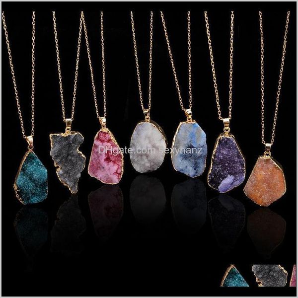 necklaces & unground irregar natural stone pendant necklace crystal quartz drusy pendants for women diy statement jewelry 160784 drop delive, Silver
necklaces & unground irregar natural stone pendant necklace crystal quartz drusy pendants for women diy statement jewelry 160784 drop delive, Silver