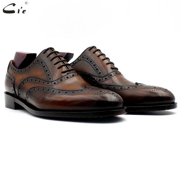 dress shoes cie oxford patina brown brogues shoe genuine calf leather outsole men work handmade quick delivery no. 20311, Black
dress shoes cie oxford patina brown brogues shoe genuine calf leather outsole men work handmade quick delivery no. 20311, Black
