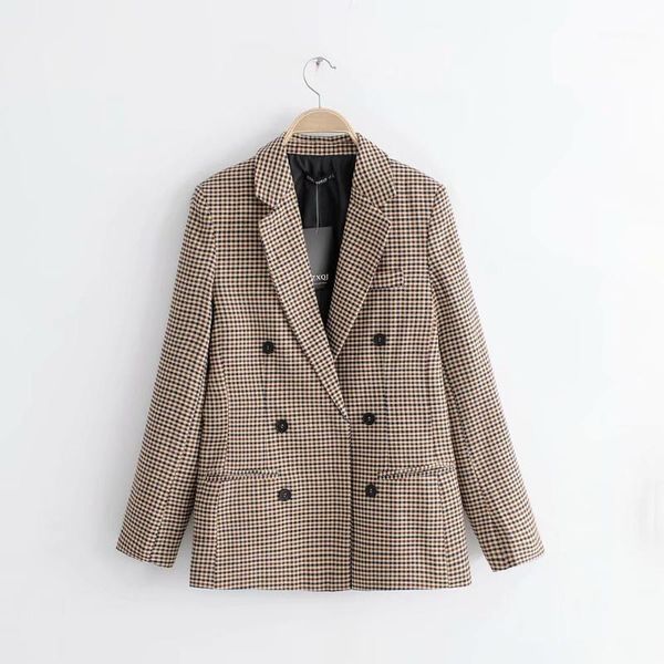 women's jackets women button down blazer, long sleeve notch lapel plaid print loose office jacket suit small, Black;brown
women's jackets women button down blazer, long sleeve notch lapel plaid print loose office jacket suit small, Black;brown