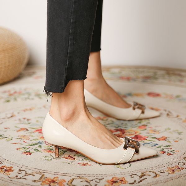 2021spring womens shoes low-daily shallow mouth mid heel shoes solid color stiletto pointed professional high heels, Black
2021spring womens shoes low-daily shallow mouth mid heel shoes solid color stiletto pointed professional high heels, Black