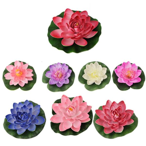 decorative flowers & wreaths 8pcs artificial simulation lotus fake water lily pool floating leaf home garden wedding fish pond aquarium deco
decorative flowers & wreaths 8pcs artificial simulation lotus fake water lily pool floating leaf home garden wedding fish pond aquarium deco