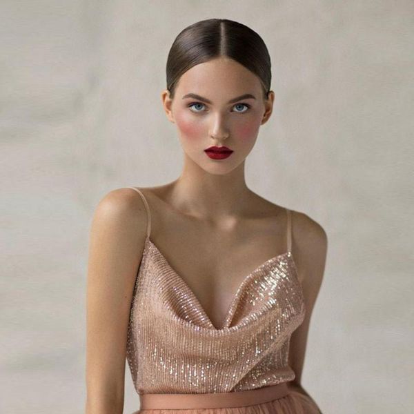 women's blouses & shirts shiny nude pink short sequined women tank v-neck bridal bridesmaid crop simple summer, White
women's blouses & shirts shiny nude pink short sequined women tank v-neck bridal bridesmaid crop simple summer, White