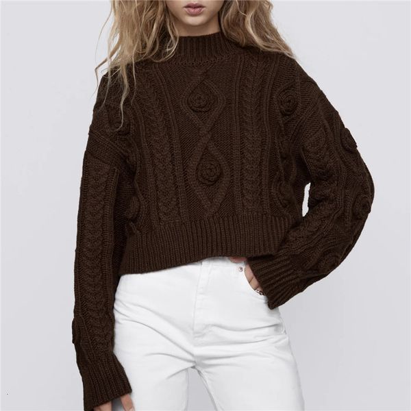 2021 new fashion appliques crop cable-knit sweater vintage turtleneck long sleeve pullovers female retro jumper rook, White;black
2021 new fashion appliques crop cable-knit sweater vintage turtleneck long sleeve pullovers female retro jumper rook, White;black