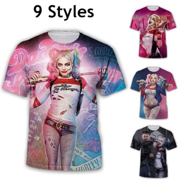 new 3d digital clown print short sve casual loose summer t-shirt fashion pslg, White;black
new 3d digital clown print short sve casual loose summer t-shirt fashion pslg, White;black
