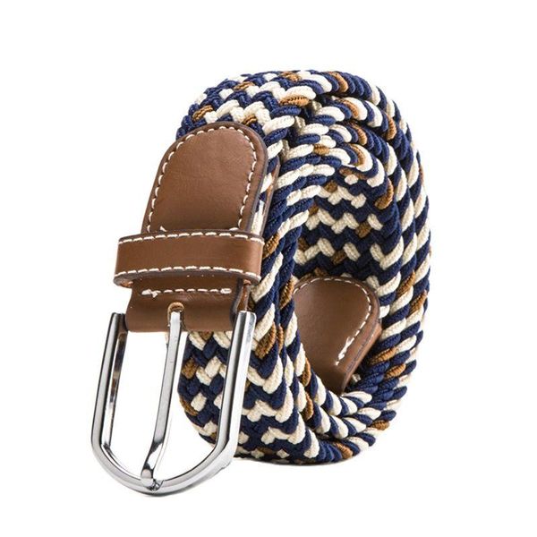 belts fashion youth multicolor knitted student jeans high elastic men's and women's belt, Black;brown
belts fashion youth multicolor knitted student jeans high elastic men's and women's belt, Black;brown
