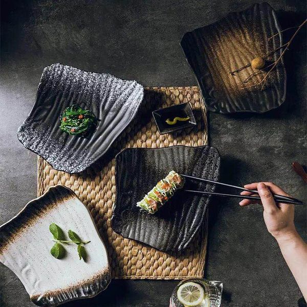 dishes & plates retro ceramic 10-inch plate irregular shape dessert sushi noodle western snack cake decoration tableware
dishes & plates retro ceramic 10-inch plate irregular shape dessert sushi noodle western snack cake decoration tableware