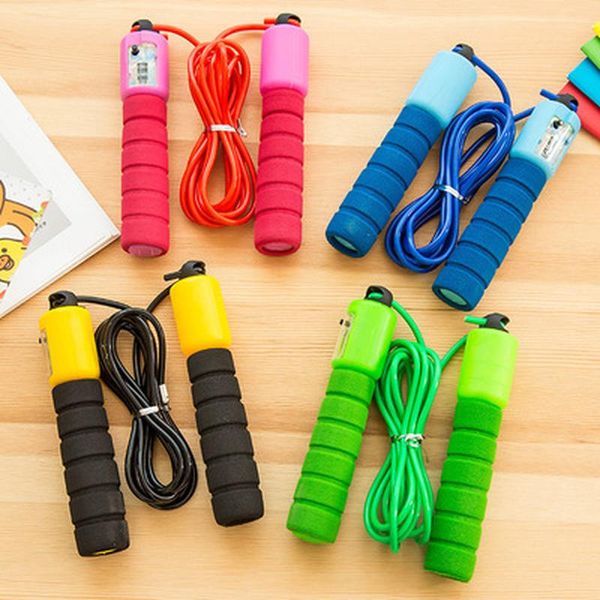 jump ropes 2.9m electronic counting skipping rope adjustable steel wire gym accessories aerobic exercise equipment
jump ropes 2.9m electronic counting skipping rope adjustable steel wire gym accessories aerobic exercise equipment