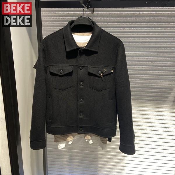 men's jackets 2021 winter outerwear classic mens wool coat daily business casual turn-down collar woolen jacket long sleeve black, Black;brown
men's jackets 2021 winter outerwear classic mens wool coat daily business casual turn-down collar woolen jacket long sleeve black, Black;brown