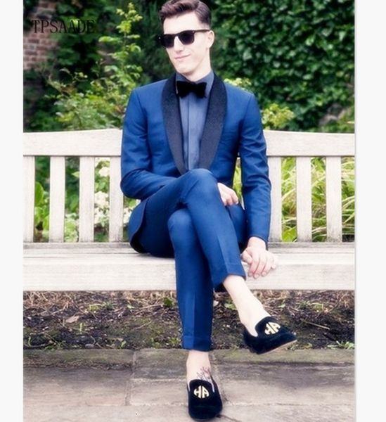 men's suits & blazers vintage navy xaile lapela patterns smoking formal manner business manners 2-part custom made xwwr, White;black
men's suits & blazers vintage navy xaile lapela patterns smoking formal manner business manners 2-part custom made xwwr, White;black