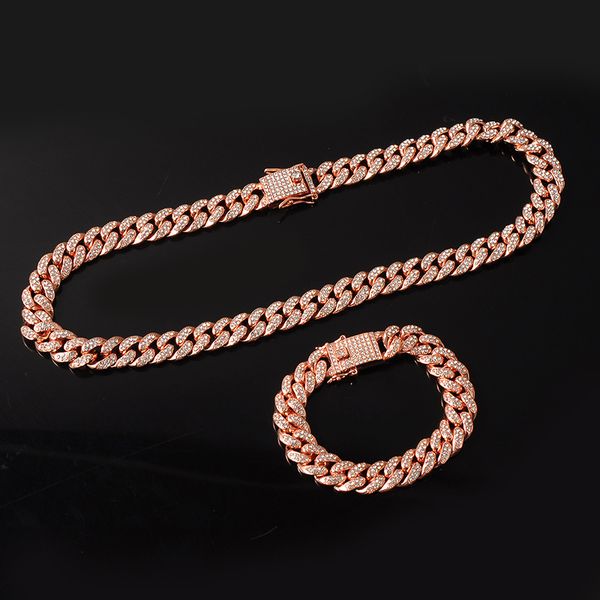 rose gold necklace +watch+bracelet hip hop miami curb cuban chain for men jewelry, Silver
rose gold necklace +watch+bracelet hip hop miami curb cuban chain for men jewelry, Silver