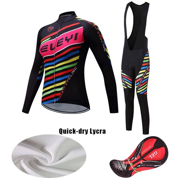 racing sets autumn long sleeve women cycling clothing bib gel uniform 2021 road bike jersey set mtb kit female dress clothes suit, Black;blue
racing sets autumn long sleeve women cycling clothing bib gel uniform 2021 road bike jersey set mtb kit female dress clothes suit, Black;blue