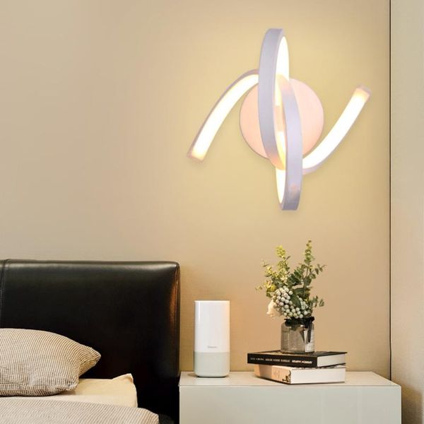 modern spiral led wall mounted light home bedside aisle lighting for household bedroom living room stairs decorative art lamp
modern spiral led wall mounted light home bedside aisle lighting for household bedroom living room stairs decorative art lamp