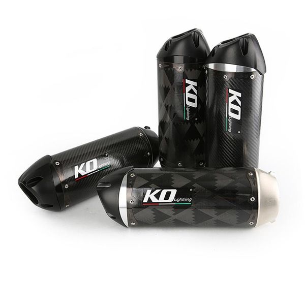 universal 38-51mm motorcycle exhaust muffler pipe carbon fiber rear escape with removable db killer catalyst dirt bike scooter
universal 38-51mm motorcycle exhaust muffler pipe carbon fiber rear escape with removable db killer catalyst dirt bike scooter
