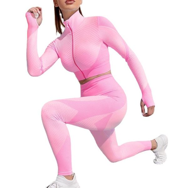 yoga outfit women tracksuit 2 pcs sets sports gymwear running fitness pants fashion tight zipper t-shirt elastic leggings gym set
yoga outfit women tracksuit 2 pcs sets sports gymwear running fitness pants fashion tight zipper t-shirt elastic leggings gym set