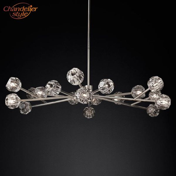 chandeliers boule de cristal round chandelier lighting 60'' modern crystal pendant hanging light fixtures restaurant
chandeliers boule de cristal round chandelier lighting 60'' modern crystal pendant hanging light fixtures restaurant