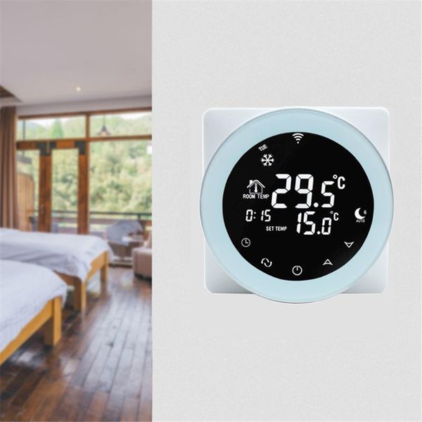 smart home control wifi thermostat 3a water heating voice lcd digital touch screen temperature controller alexa /google
smart home control wifi thermostat 3a water heating voice lcd digital touch screen temperature controller alexa /google