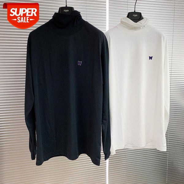 streetwear men 20aw butterfly embroidered small logo turtleneck base long sleeve t-shirt #cc4t, White;black
streetwear men 20aw butterfly embroidered small logo turtleneck base long sleeve t-shirt #cc4t, White;black