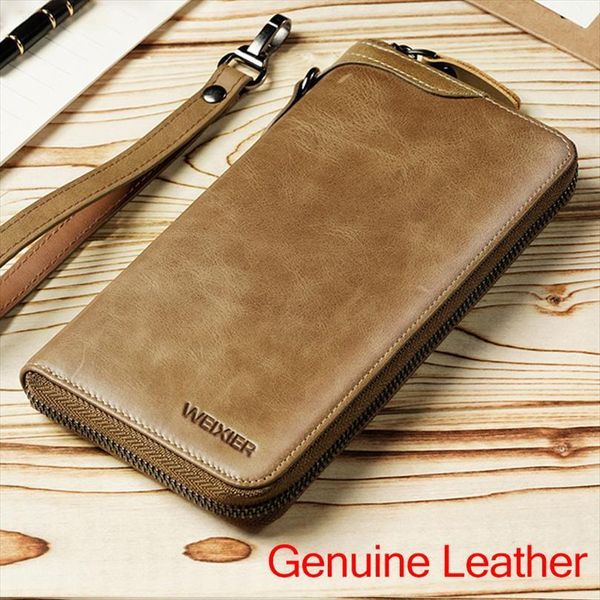 casual men long wallet genuine leather man purse cow wallets for solid zipper money bag card holder clutch, Red;black
casual men long wallet genuine leather man purse cow wallets for solid zipper money bag card holder clutch, Red;black