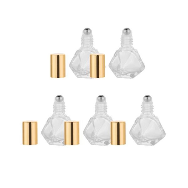 5pcs five-pointed star shaped roll-on bottle essential oil bottle glass subpackaging perfume golden (5ml)
5pcs five-pointed star shaped roll-on bottle essential oil bottle glass subpackaging perfume golden (5ml)