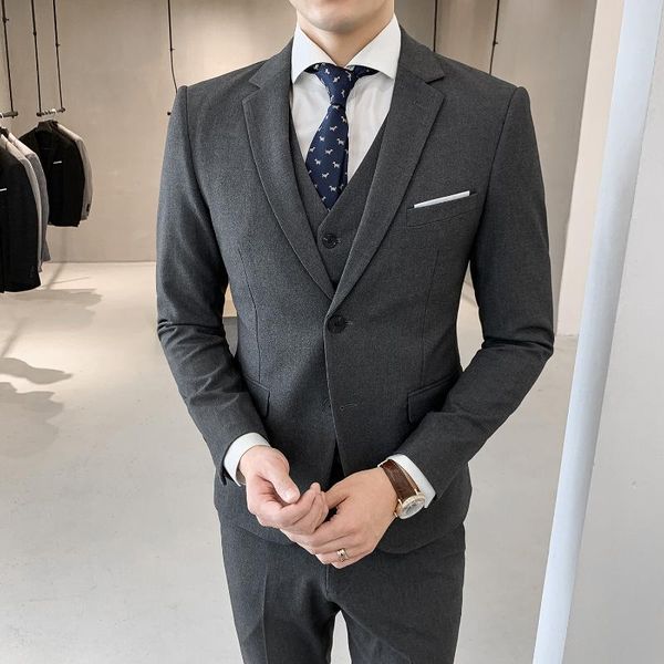 men's suits & blazers (jacket + vest pants) men slim groomsmen's wedding formal / business fashion casual professional wear solid, White;black
men's suits & blazers (jacket + vest pants) men slim groomsmen's wedding formal / business fashion casual professional wear solid, White;black