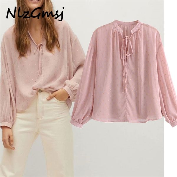 blouse women spring autumn round neck printing drawstring long sleeve elegant loose women's shirt 210628, White
blouse women spring autumn round neck printing drawstring long sleeve elegant loose women's shirt 210628, White
