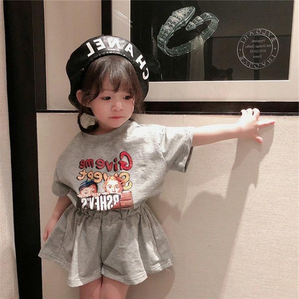 add color baby girl summer clothing set cartoon t shirts shorts,girls kids 2pcs casual suits children clothes, White
add color baby girl summer clothing set cartoon t shirts shorts,girls kids 2pcs casual suits children clothes, White