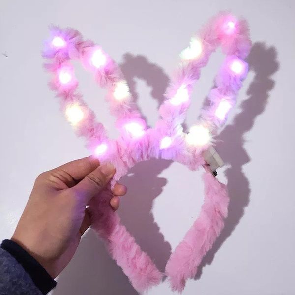 party decoration 2021 plush ears led flashing headband women girls light up hairbands hair accessory bar year glow supplies
party decoration 2021 plush ears led flashing headband women girls light up hairbands hair accessory bar year glow supplies