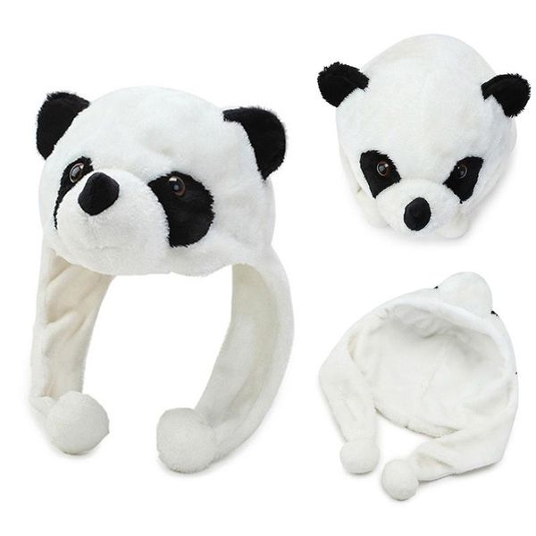 beanie/skull caps kids cartoon plush panda animal beanie hat with pom ends long straps thermal warm funny stuffed toy earflap cap cosp, Blue;gray
beanie/skull caps kids cartoon plush panda animal beanie hat with pom ends long straps thermal warm funny stuffed toy earflap cap cosp, Blue;gray