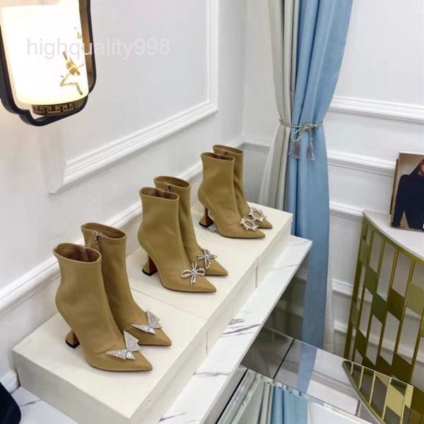 boots high end quality autumn winter wine cup with sunflower high heel women's short boots pointed bow elastic, Black
boots high end quality autumn winter wine cup with sunflower high heel women's short boots pointed bow elastic, Black