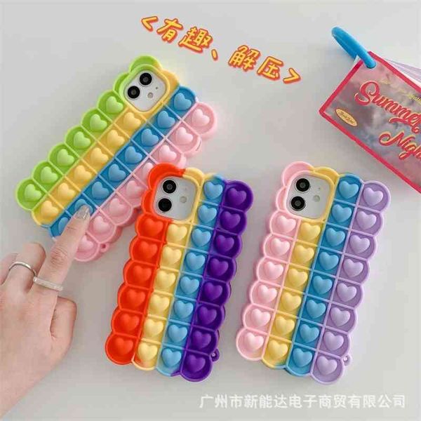 suitable for apple iphone12pro mobile phone case max silica gel 13 pinch xs bubble rat killing pioneer xr decompression protective cover 
suitable for apple iphone12pro mobile phone case max silica gel 13 pinch xs bubble rat killing pioneer xr decompression protective cover