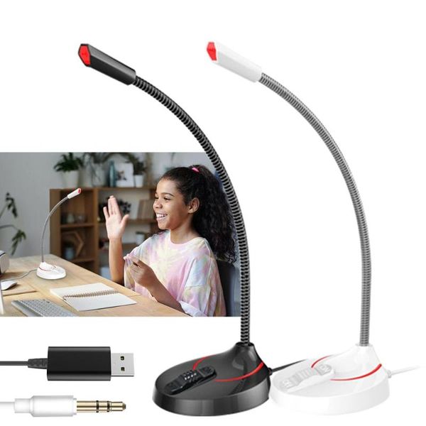 microphones deskcomputer microphone meeting speech 3.5mm usb condenser with mute button plug&play studio for gamin
microphones deskcomputer microphone meeting speech 3.5mm usb condenser with mute button plug&play studio for gamin