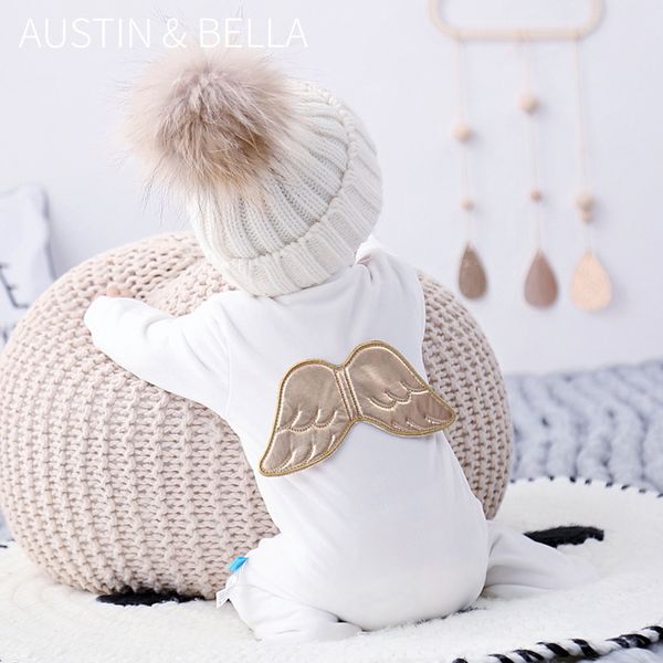 spring autumn long sleeve angel wings baby clothes 0-18 months fashion newborn cute one piece baby rompers girls boys bodysuits 210315, Blue
spring autumn long sleeve angel wings baby clothes 0-18 months fashion newborn cute one piece baby rompers girls boys bodysuits 210315, Blue