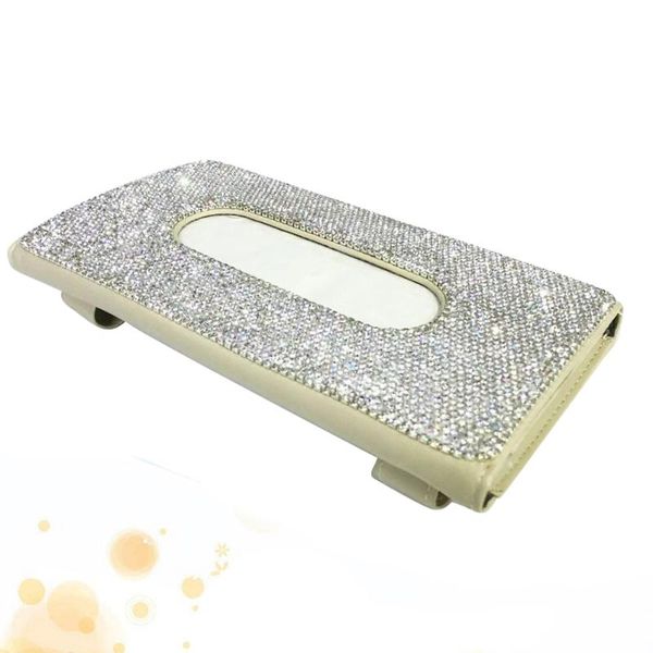 tissue boxes & napkins sun visor box pu paper holder rhinestone napkin organizer case for home living room car (beige)
tissue boxes & napkins sun visor box pu paper holder rhinestone napkin organizer case for home living room car (beige)