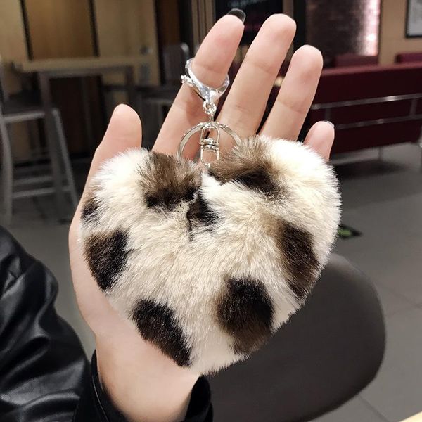keychains personality leopard print love car keychain lady's bag pendant small hair ball heart key chain jewelry, Silver
keychains personality leopard print love car keychain lady's bag pendant small hair ball heart key chain jewelry, Silver