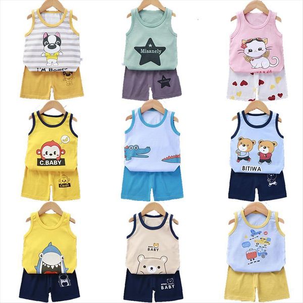 summer children boy suit sleeveless t shirt shorts baby girl cotton clothes 0 4 years old, White
summer children boy suit sleeveless t shirt shorts baby girl cotton clothes 0 4 years old, White