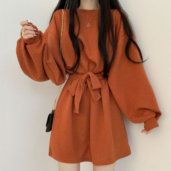 2021 new korean solid o neck tie with bow loose sleeve pit strip knitted a line es women vcpc, Black;gray
2021 new korean solid o neck tie with bow loose sleeve pit strip knitted a line es women vcpc, Black;gray