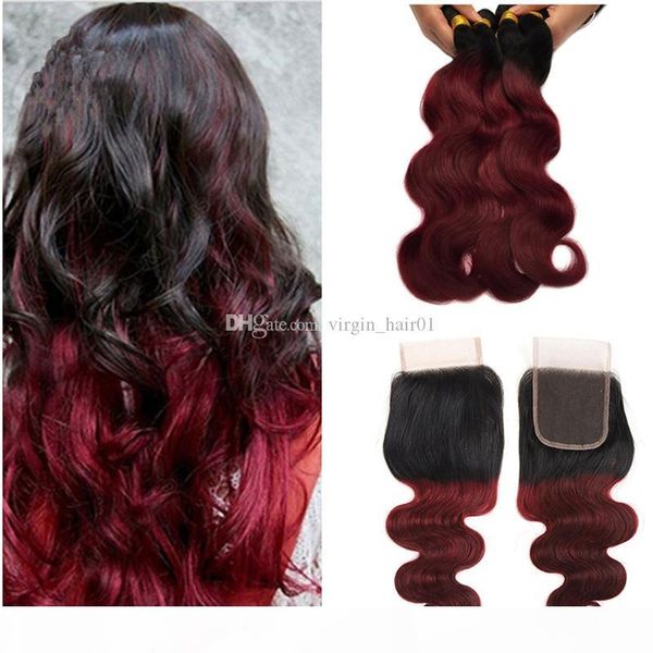 body wave ombre hair bundles with closure brazilian virgin hair body wave burgundy hair bundles with closures red wine color bundles, Black;brown
body wave ombre hair bundles with closure brazilian virgin hair body wave burgundy hair bundles with closures red wine color bundles, Black;brown