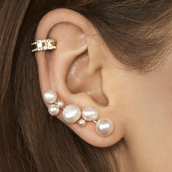 hoop & huggie kinfolk perle ohr manschette perlen kreuz clip ohrringe gefälschte piercing earcuff frauen clips schmuck keine loch zubehör, Golden;silver
hoop & huggie kinfolk perle ohr manschette perlen kreuz clip ohrringe gefälschte piercing earcuff frauen clips schmuck keine loch zubehör, Golden;silver