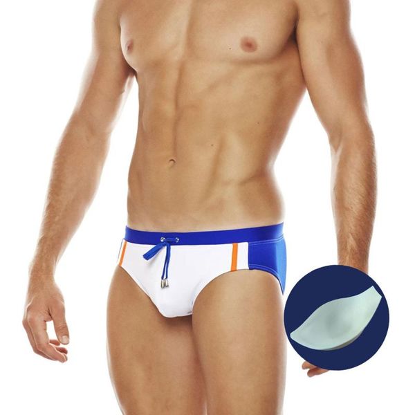 uxh padded men swimming briefs pouch bulge enhancing gay swimwear color stripes push-up pad swim trunks surf beach shorts
uxh padded men swimming briefs pouch bulge enhancing gay swimwear color stripes push-up pad swim trunks surf beach shorts