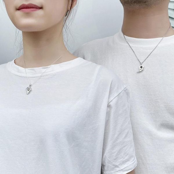 chains lovers necklace heart-shaped magnetic 100 languages i love you simple men women pendants japanese korean clavicle chain, Silver
chains lovers necklace heart-shaped magnetic 100 languages i love you simple men women pendants japanese korean clavicle chain, Silver