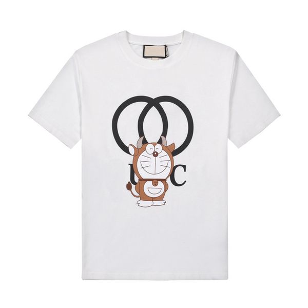 g jiachao brand 2021 new doraemon robot cat ox horn short sleeve t-shirt for men and women0, White
g jiachao brand 2021 new doraemon robot cat ox horn short sleeve t-shirt for men and women0, White