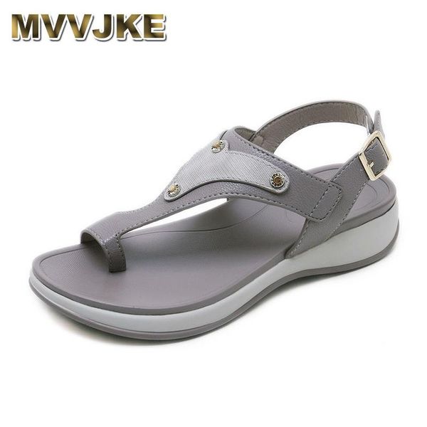 dress shoes mvvjkewomen fashion sandals summer leather metal buckle beach big size flip flops wedges sandalias mujer, Black
dress shoes mvvjkewomen fashion sandals summer leather metal buckle beach big size flip flops wedges sandalias mujer, Black