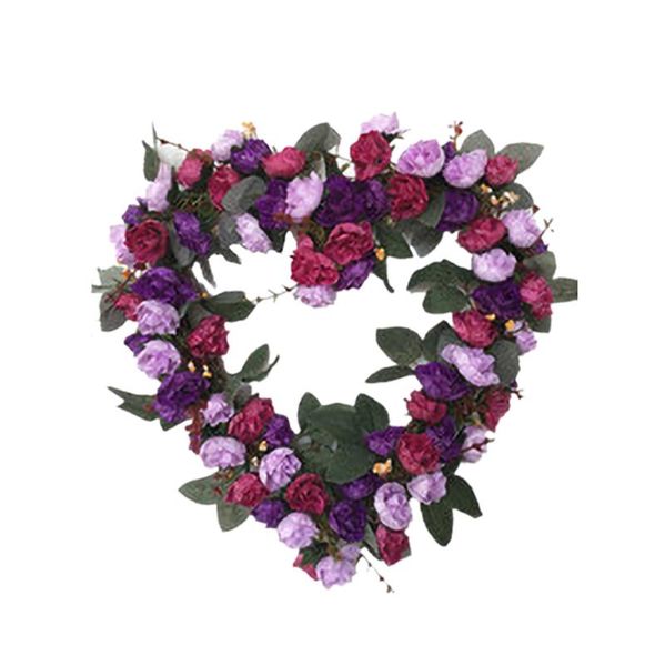 decorative flowers & wreaths simulation wreath artificial roses heart-shaped garland decoration home fake wedding flores decorativas
decorative flowers & wreaths simulation wreath artificial roses heart-shaped garland decoration home fake wedding flores decorativas