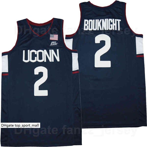 college basketball uconn huskies 2 james bouknight jersey men university team color navy blue away breathable pure cotton sports shirt moive, Black
college basketball uconn huskies 2 james bouknight jersey men university team color navy blue away breathable pure cotton sports shirt moive, Black