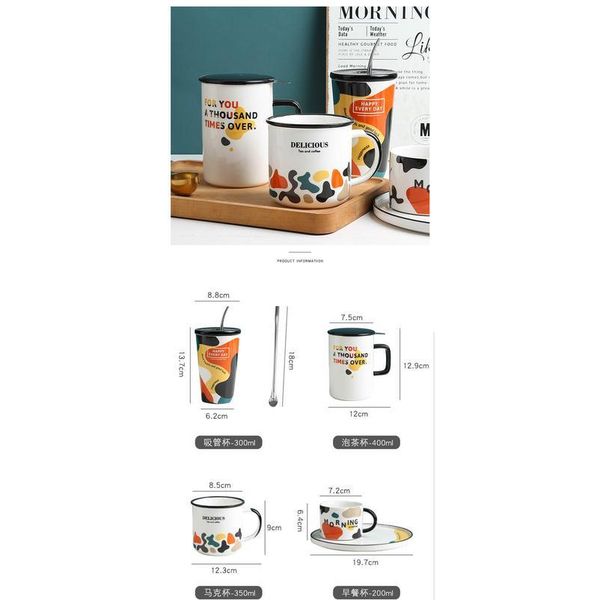 creative coffee cup and saucer set ceramic breakfast milk cup afternoon tea cup european simple style water cafe wit qyljqj
creative coffee cup and saucer set ceramic breakfast milk cup afternoon tea cup european simple style water cafe wit qyljqj