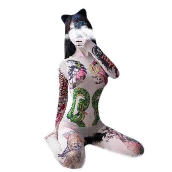 women erotic sleeve semi-sheer bodystockings full tattoo coverage bodysuit catsuit open crotch tights lingerie underwear, Red;black
women erotic sleeve semi-sheer bodystockings full tattoo coverage bodysuit catsuit open crotch tights lingerie underwear, Red;black