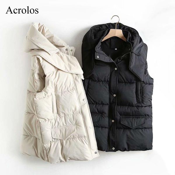 women's vests korean style solid sleeveless winter keep warm vest coat single women breasted loose thick fashion wholesale, Black;white
women's vests korean style solid sleeveless winter keep warm vest coat single women breasted loose thick fashion wholesale, Black;white