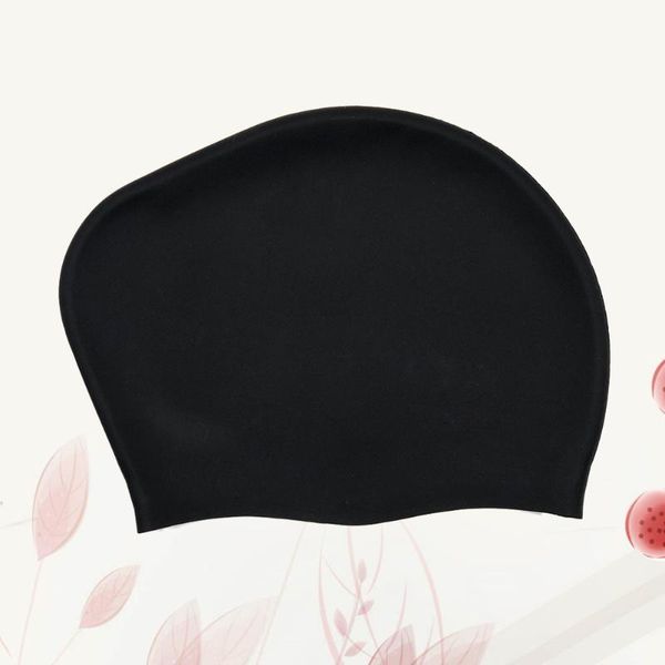 swimming caps 1pc silicone practical waterproof swim pool hat long hair ear protection for female (black)
swimming caps 1pc silicone practical waterproof swim pool hat long hair ear protection for female (black)