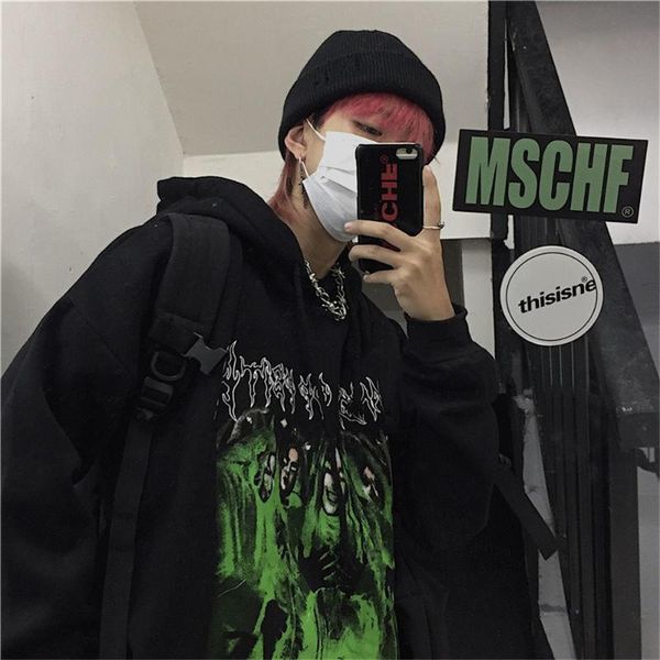 men's hoodies & sweatshirts autumn gothic oversized student male hoodie punk harajuku hoody outwear spring men loose loog sleeve street, Black
men's hoodies & sweatshirts autumn gothic oversized student male hoodie punk harajuku hoody outwear spring men loose loog sleeve street, Black