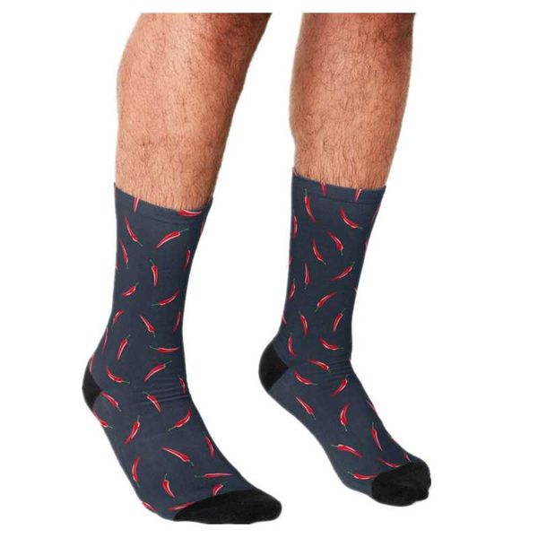 men's socks 2021funny chili peppers dark blue pattern printed hip hop men happy cute boys street style crazy for, Black
men's socks 2021funny chili peppers dark blue pattern printed hip hop men happy cute boys street style crazy for, Black
